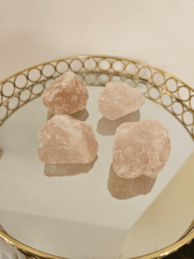 Rose Quartz crystal-natural