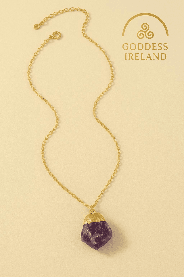 Amethyst Crystal Necklace 